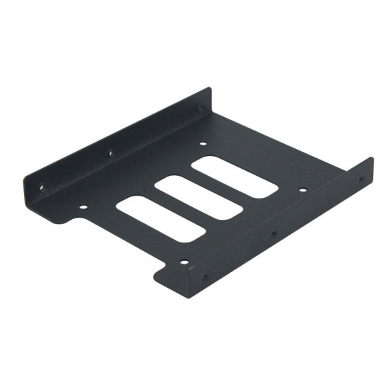 NEON Internal 2.5-inch to 3.5-inch SSD/HDD Metal Mounting Bracket (Black) Including Mounting Screws Image