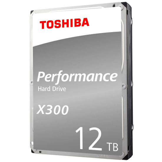 12TB Toshiba X300 3.5 Inch Serial ATA Internal Hard Drive Image