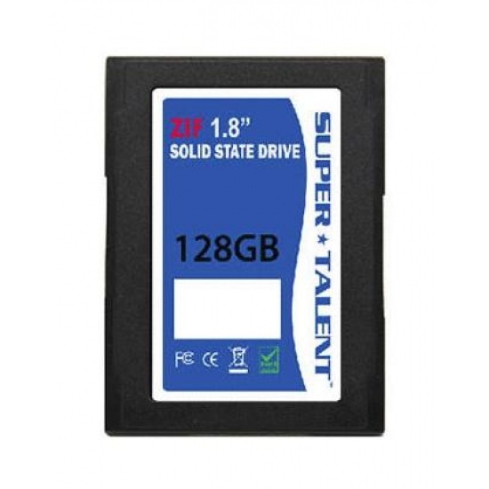 128GB SuperTalent Duradrive ZT2 1.8-inch IDE ZIF SSD Solid State Disk for netbooks Image