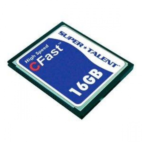 16GB SuperTalent CFast Memory Card (MLC - 100MB/sec) Image