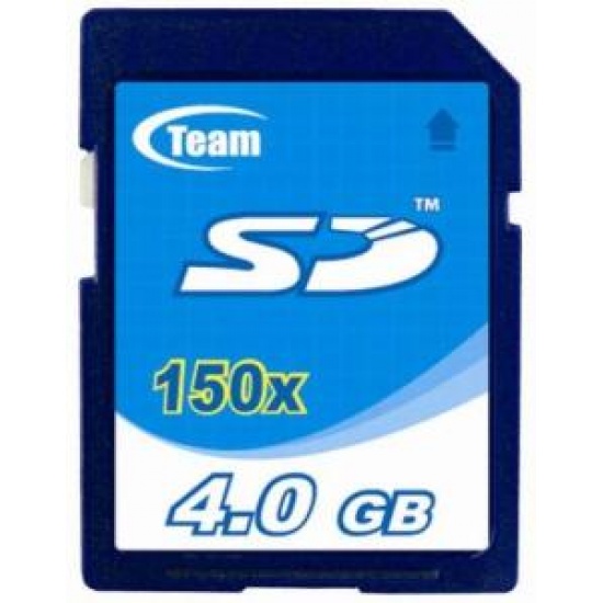 4GB Team Secure Digital 150x Speed memory card Image