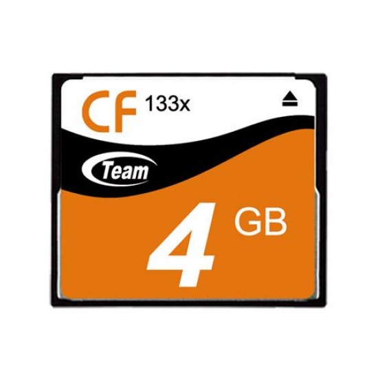 4GB Team 133X CF CompactFlash memory card Image