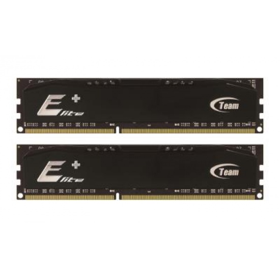 16GB Team Elite Plus Black DDR3 PC3-14900 1866MHz (CL13) Dual Channel kit Image