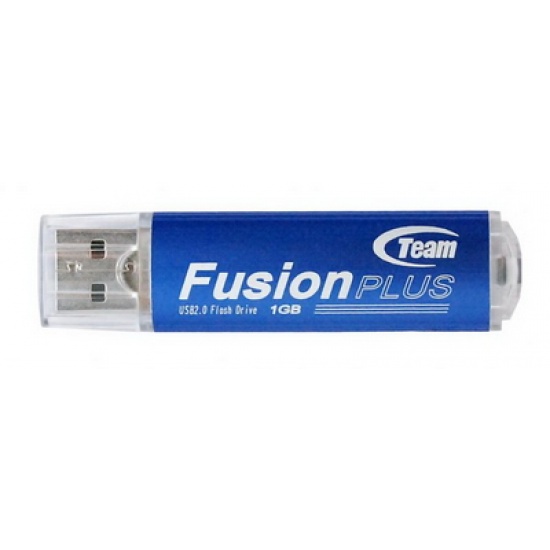 1GB Team Fusion Plus High-Speed USB2.0 Flash Drive F102+ (Blue) Image