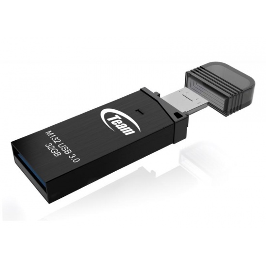 32GB Team M132 USB OTG Storage Drive (USB3.0 and micro USB) for Android devices Image