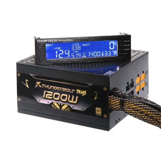 GeIL Thortech Thunderbolt Plus 1200W Gold Power Supply with iPower Meter Image