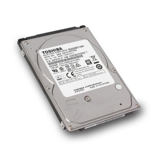 1TB Toshiba 2.5-inch SATA III SSHD (Solid State Hybrid Drive) 6Gbps 5400rpm 64MB cache Image