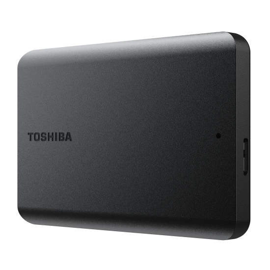 1TB Toshiba Canvio Basics USB3.2 External Hard Drive - Black Image