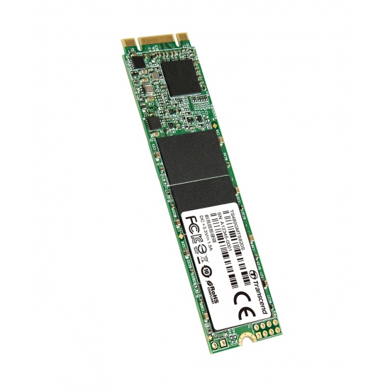 480GB Transcend M.2 SATA III 6Gb/s SSD MTS820S 3D TLC Flash 80mm Form Factor Image