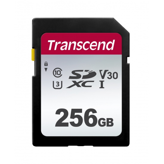256GB Transcend 300S SDXC UHS-I U3 V30 SD Memory Card CL10 95MB/sec Image