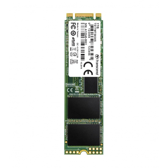 1TB Transcend M.2 2280 80mm SATA III 6Gbps 830S Solid State Drive Image