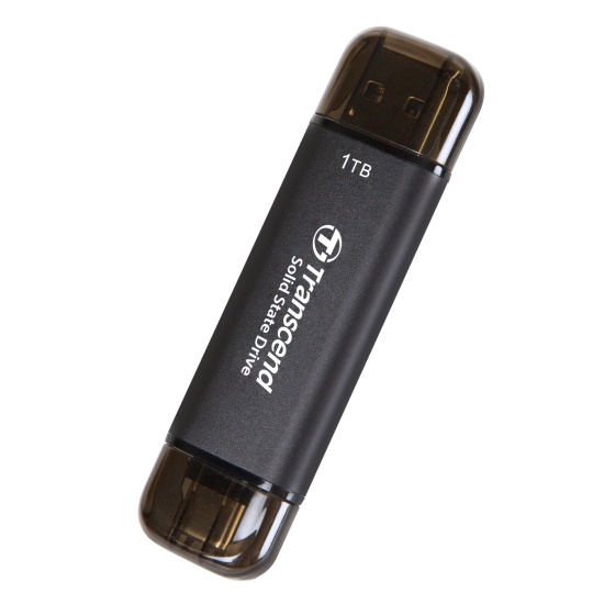 1TB Transcend ESD310C Dual USB Portable SSD (USB Type-A and Type-C) Image