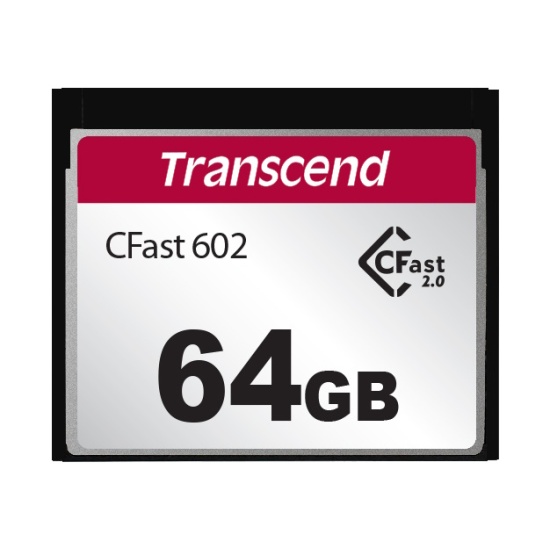 64GB Transcend CFast 2.0 CFX602 Memory Card Image