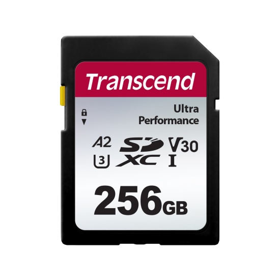 256GB Transcend UHS-I SD 340S Ultra Performance SD Card U3 A1 V30 Image