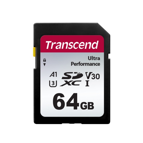 64GB Transcend UHS-I SD 340S Ultra Performance SD Card U3 A1 V30 Image