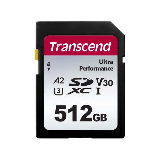 512GB Transcend UHS-I SD 340S Ultra Performance SD Card U3 A1 V30 Image