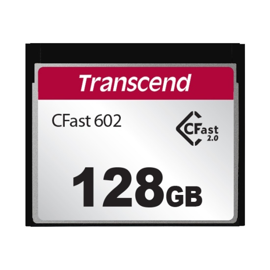 128GB Transcend CFast 2.0 CFX602 Memory Card Image