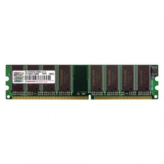 1GB Transcend JetRAM DDR RAM PC3200 CL3 Desktop Memory module Image