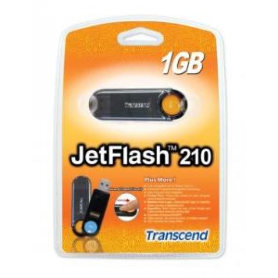 1Gb Transcend JetFlash 210 Fingerprint Flash Drive Image