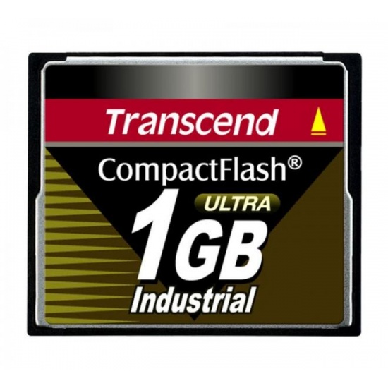1GB Transcend Industrial Grade CF100I 100X High-Speed CompactFlash (SLC) Image