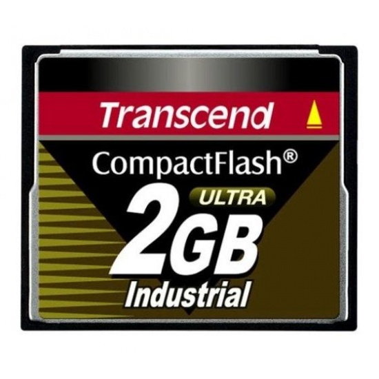 2GB Transcend Industrial Grade CF100I 100X High-Speed CompactFlash (SLC) Image