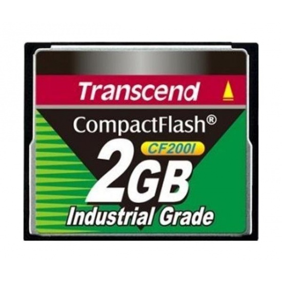 2GB Transcend Industrial Grade CF200I 200X CompactFlash (SLC) Image