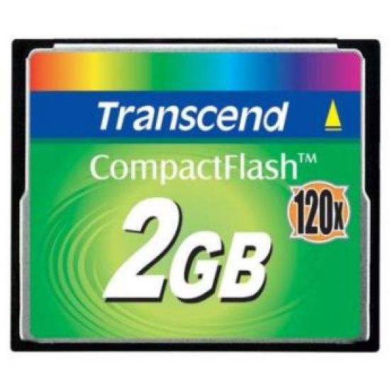 2Gb Transcend 120x CompactFlash Card Image