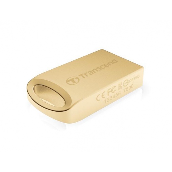 32GB Transcend Jetflash 510G Luxury USB Flash Drive - Gold Edition Image