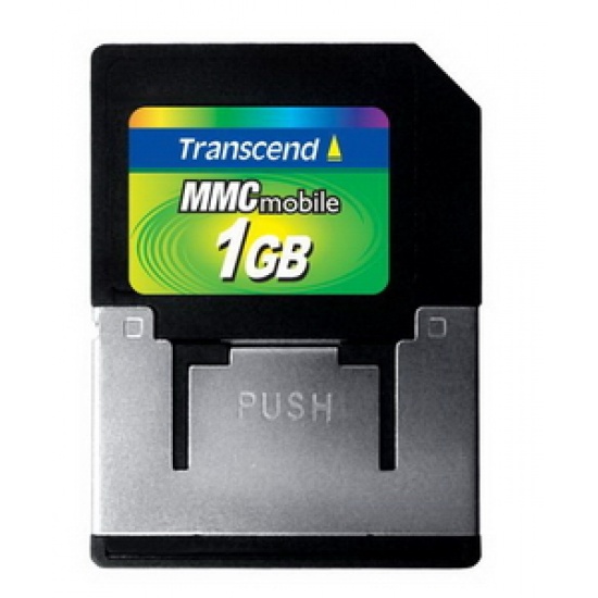1GB Transcend MMC Mobile RS-MMC MultiMedia Card Image