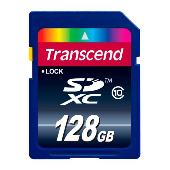 128GB Transcend Ultimate SDXC CL10 SD Extended Capacity memory card Image