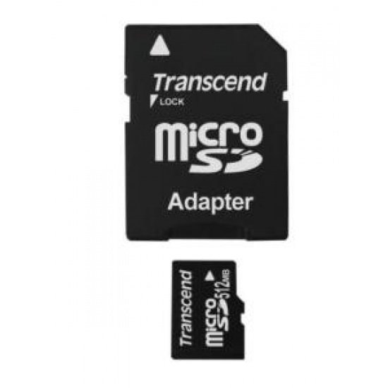 512b Transcend Micro SD TransFlash Card Image