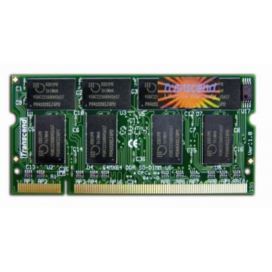 512MB Transcend PC2100 DDR SO-DIMM DDR266 memory module Image