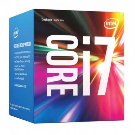 Intel Core i7-7700 3.6GHz Kaby Lake 8MB LGA1151 CPU Desktop Processor Boxed Image