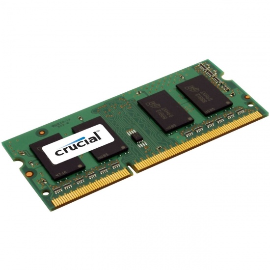 4GB Crucial PC3-12800 1600MHz 1.35V CL11 DDR3 SO-DIMM Memory Module Image