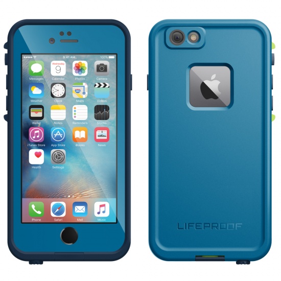 LifeProof Fre Phone Case for Apple iPhone 7, iPhone 8 - Blue, Lime Image