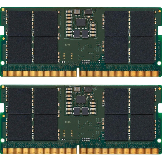32GB Kingston Technology ValueRAM 5600MHz DDR5 SODIMM CL46 Dual Memory Kit (2 x 16GB) Image
