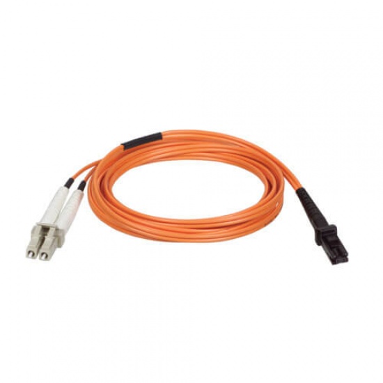 6FT Tripp Lite MT-RJ Multi-Mode To LC Multi-Mode Duplex Fiber Optic Patch Cable - Orange Image