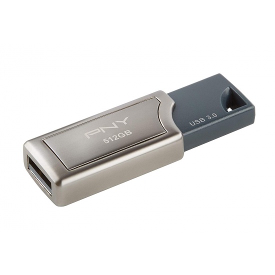 512GB PNY Pro Elite USB3.0 Capless Flash Drive - Grey Image