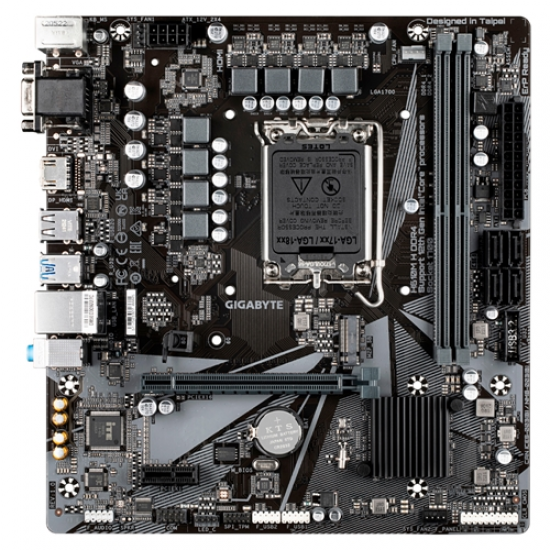 Gigabyte H610M H Intel H610 Express LGA 1700 Micro ATX DDR4-SDRAM Motherboard Image