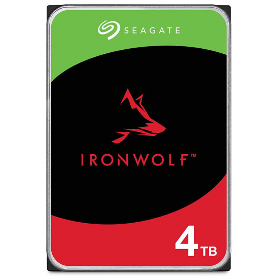 4TB Seagate IronWolf 3.5 Inch Serial ATA III Internal Hard Drive Image