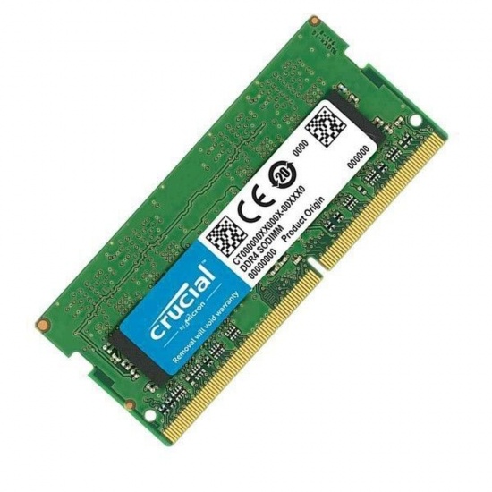 8GB Crucial DDR4 SO DIMM 2666MHz PC4-21300 CL19 1.2V Memory Module Image