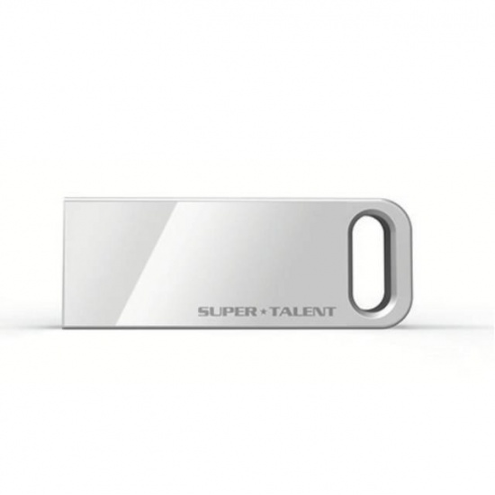 Super Talent Pico-C 32GB Silver USB 2.0 Flash Drive 