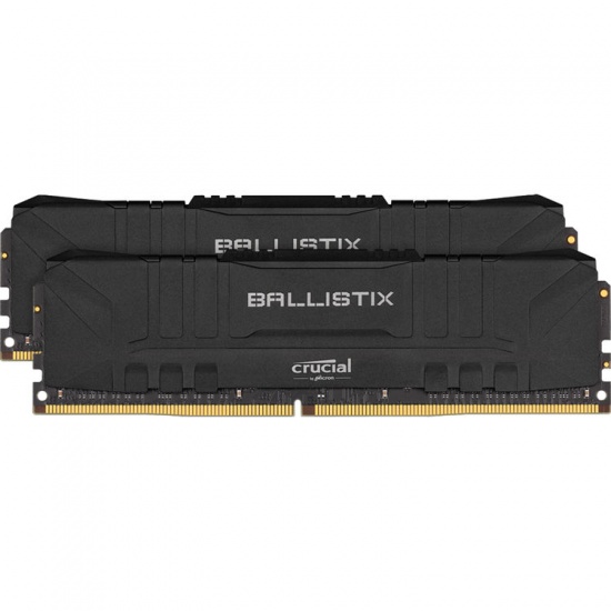 32GB Crucial Ballistix PC4-24000 3000MHz 1.35V CL15 DDR4 Dual Memory Kit (2 x 16GB) - Black Image