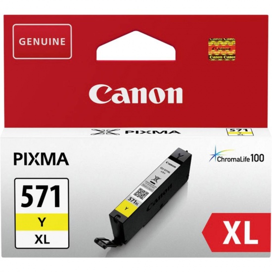 Canon CLI-571 XL Yellow Ink Cartridge Image