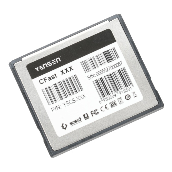 32GB Yansen CFast Memory Card 600X Speed Rating Image