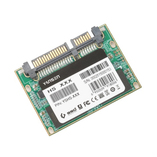 128GB Yansen Half Slim SATA III 6Gbps SSD Solid State Disk Image