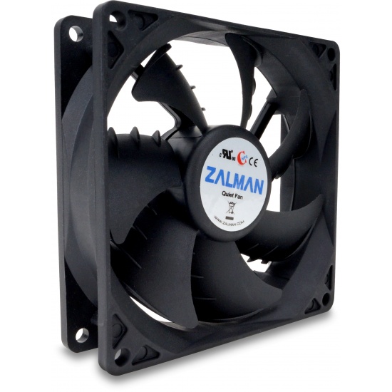 Zalman 92MM 1500RPM Case Fan - Black Image