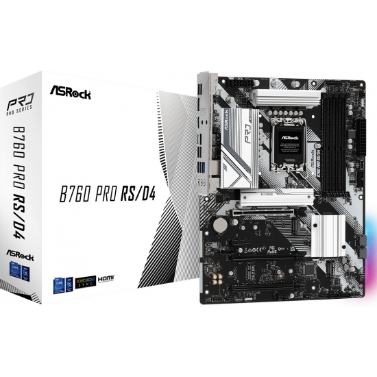 ASROCK B760M Socket Intel 1700 Mini ITX DDR4-SDRAM Motherboard Image