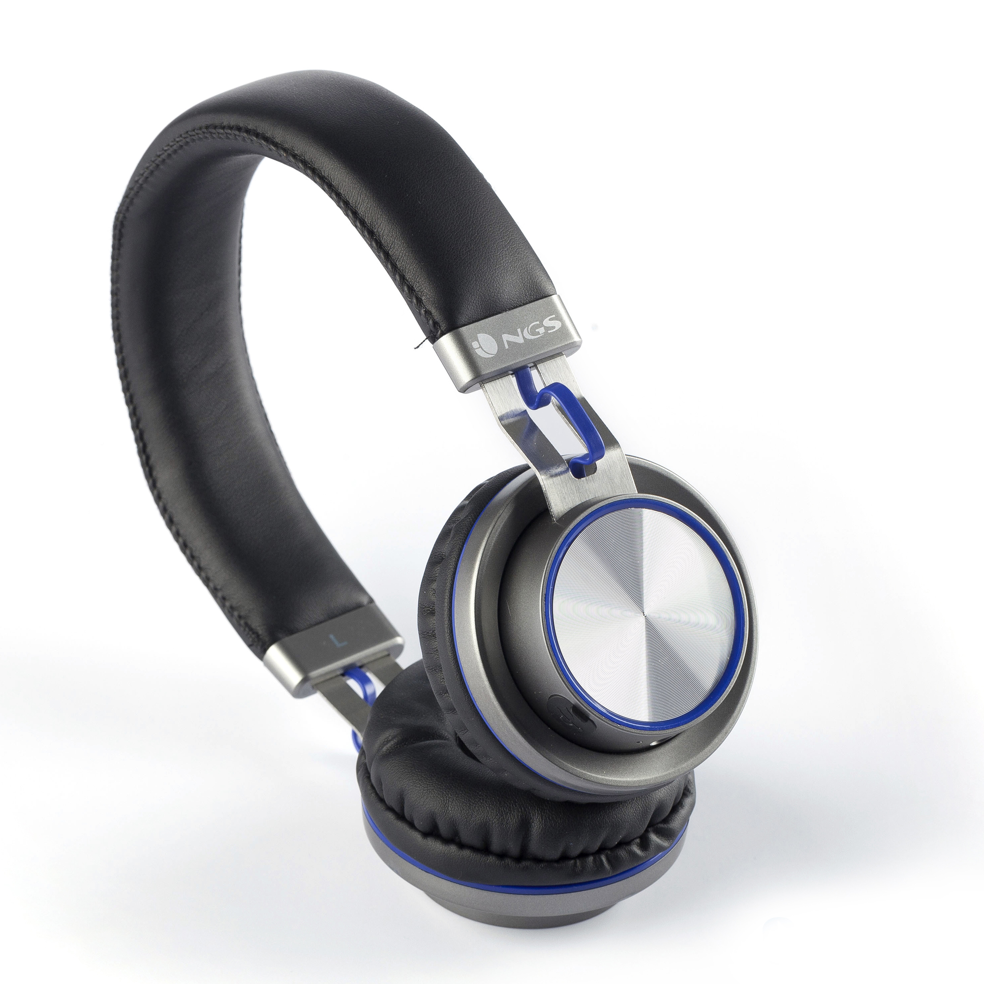 NGS Artica Patrol Wireless BT Stereo Headphones - Blue