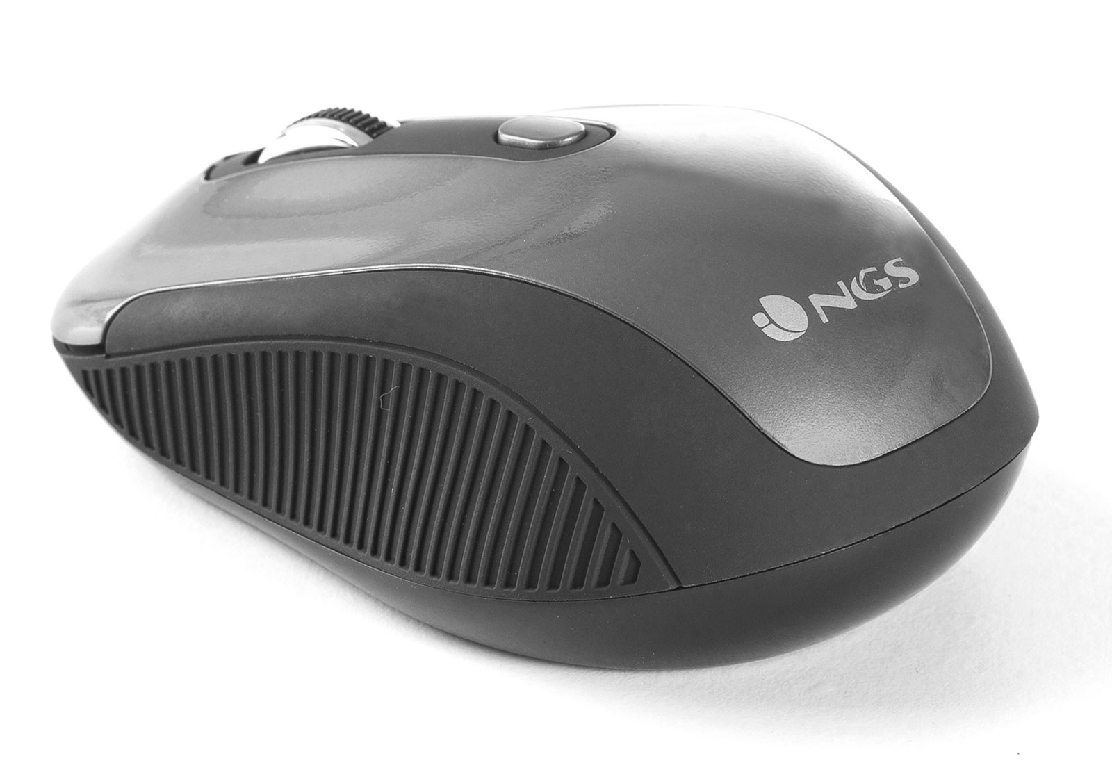 NGS 2.4Ghz Wireless Optical Mouse 3 Buttons, NGS Haze Black